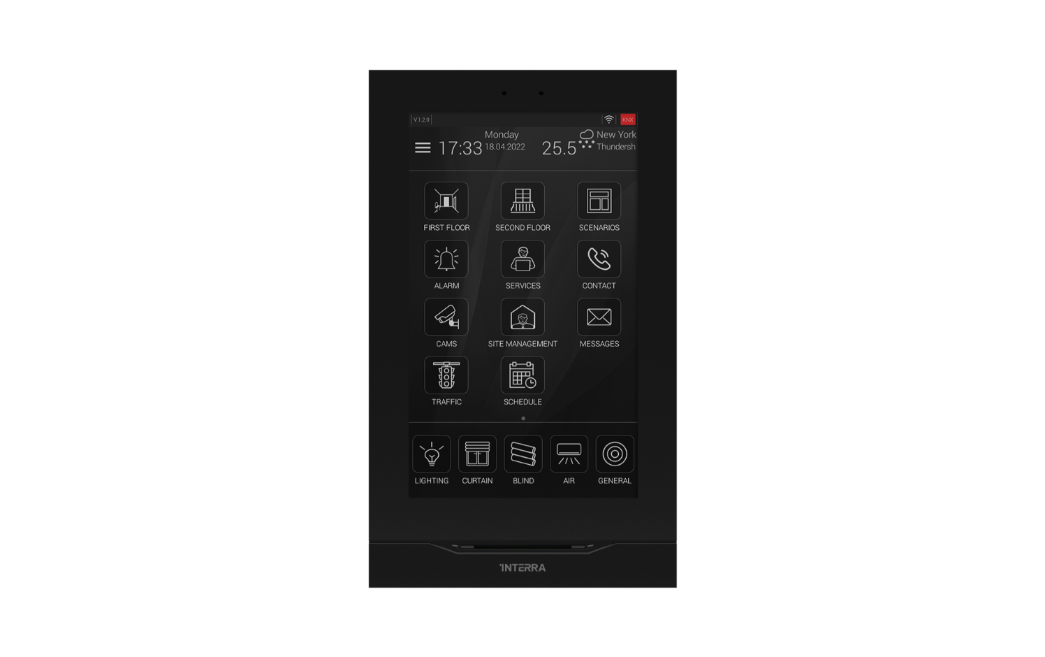Interra i7+ KNX Touch Panel