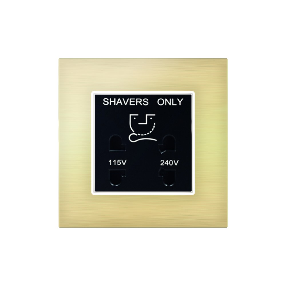 Shaver Socket - Black