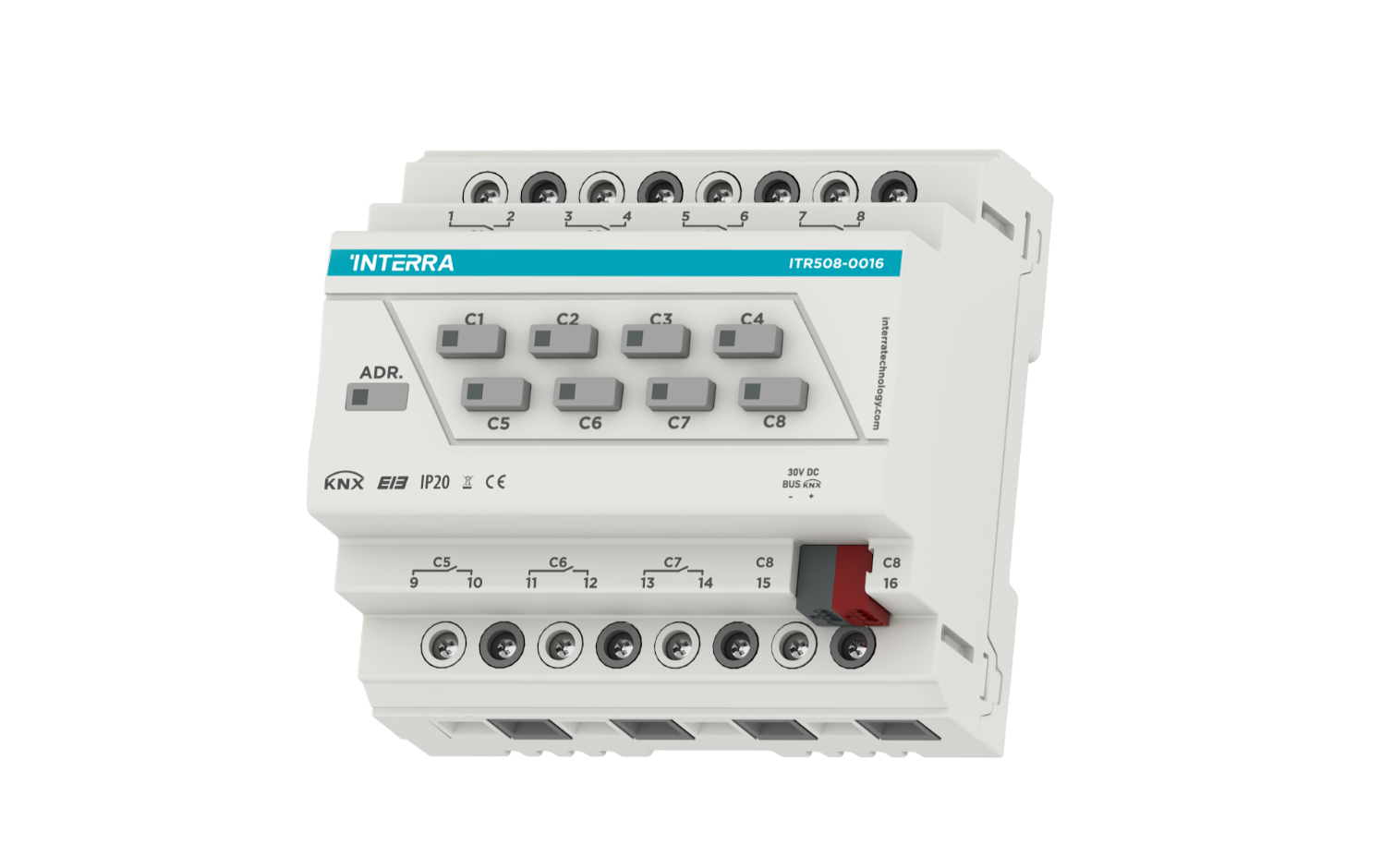 KNX Combo Actuator - 8 Channel