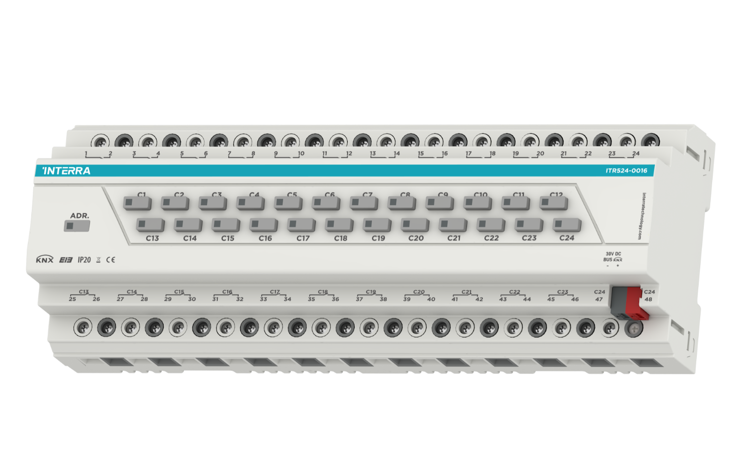KNX Combo Actuator - 24 Channel