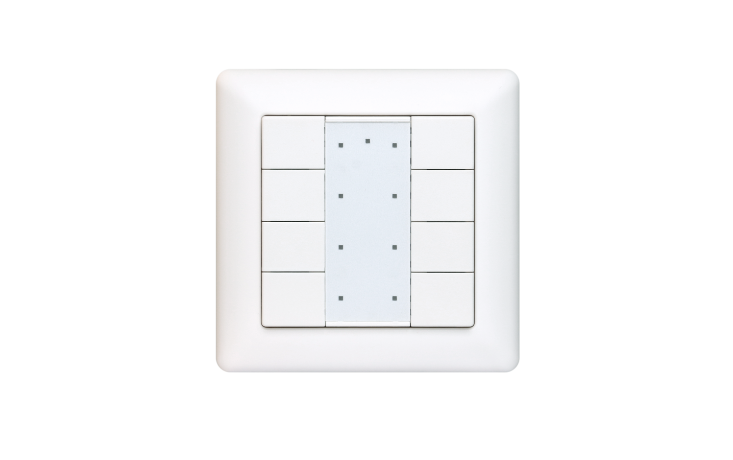 Model A DALI-2 Switch - 8 Button White Plastic