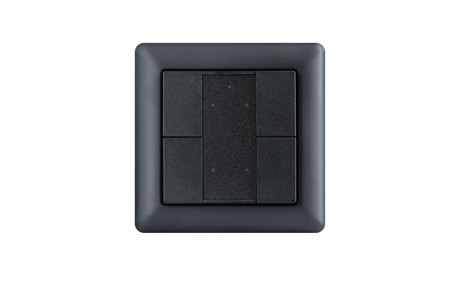 Model A DALI-2 Switch - 4 Button Black Plastic