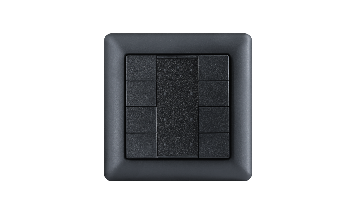 Model A DALI-2 Switch - 8 Button Black Plastic