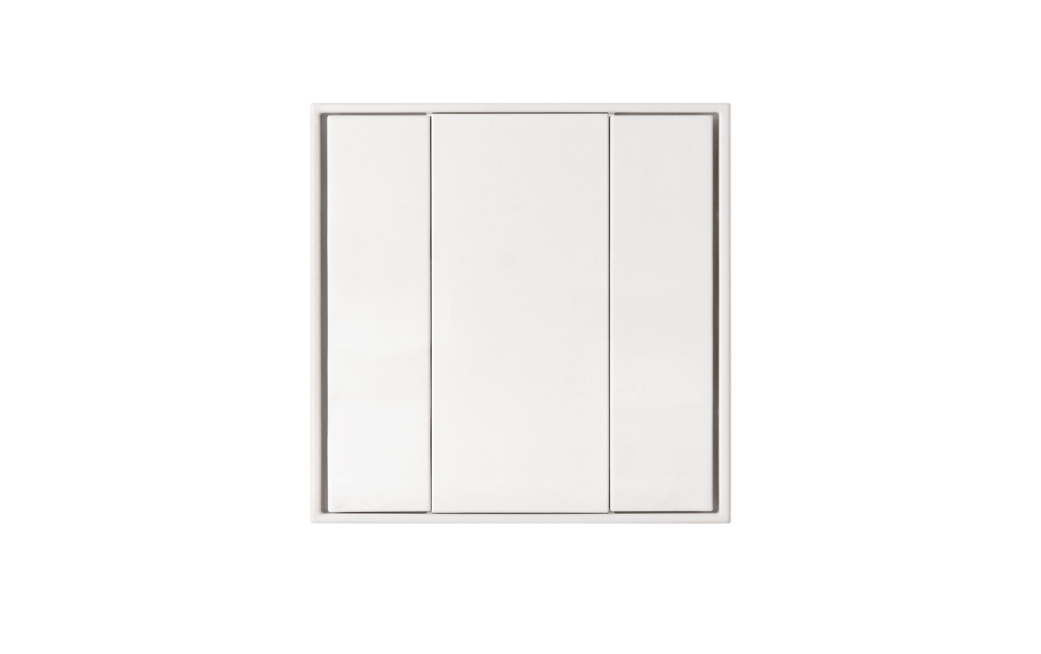Model B DALI-2 Switch - 2 Button White Plastic