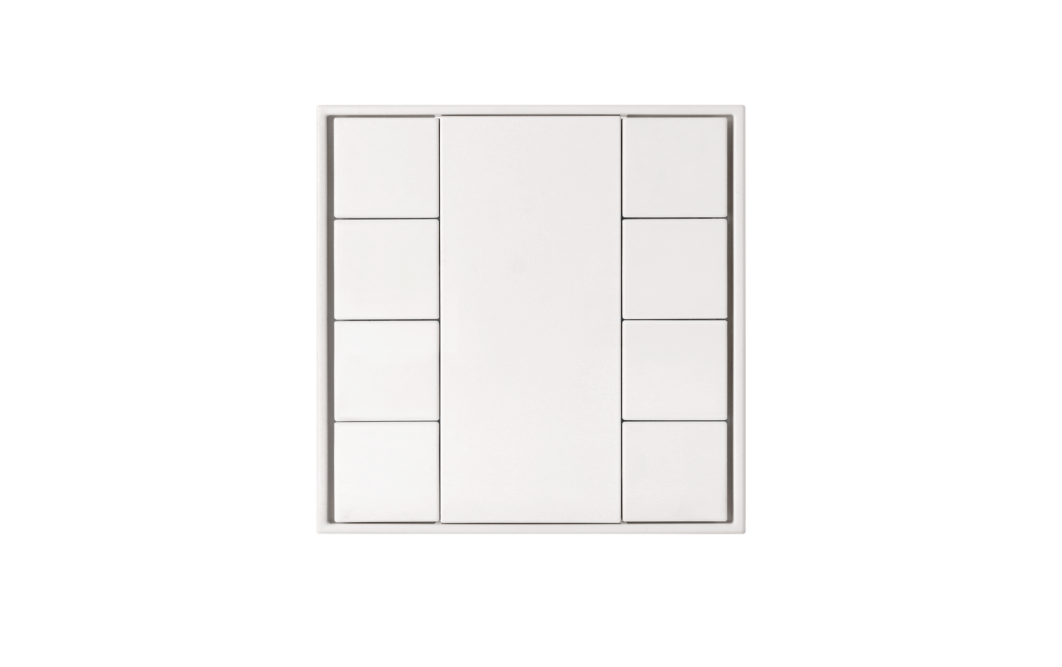 Model B DALI-2 Switch - 8 Button White Plastic