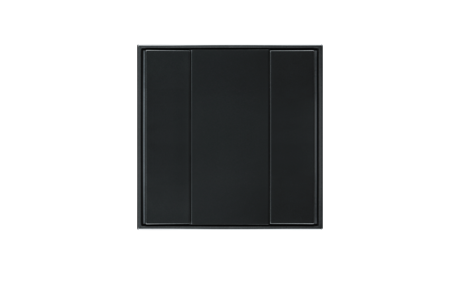 Model B DALI-2 Switch - 2 Button Black Plastic