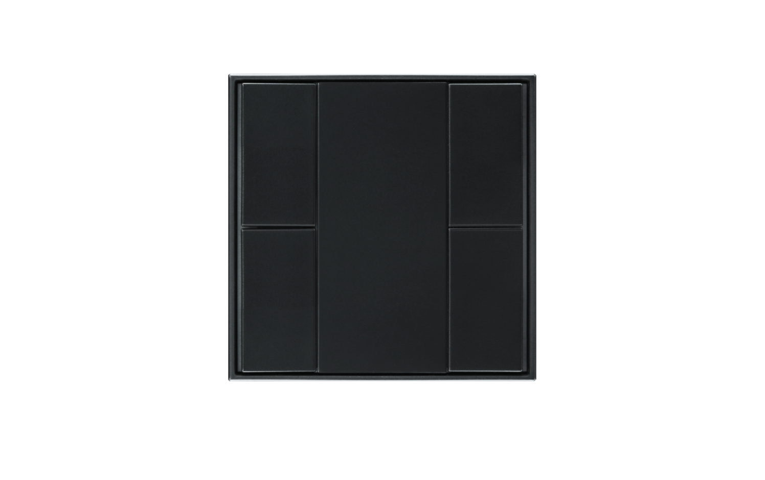 Model B DALI-2 Switch - 4 Button Black Plastic