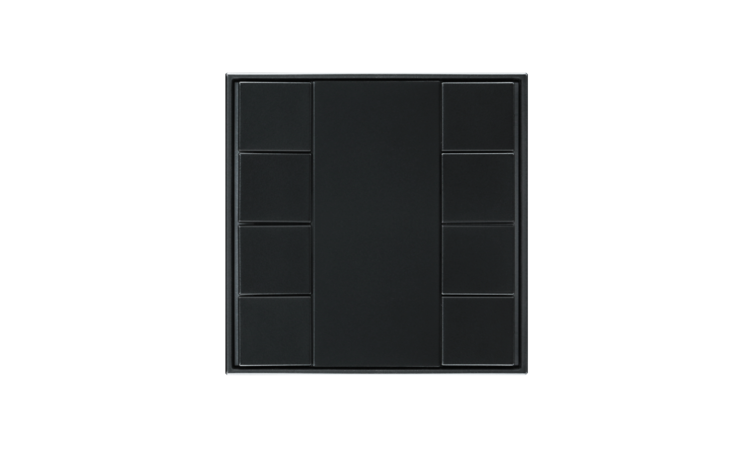 Model B DALI-2 Switch - 8 Button Black Plastic