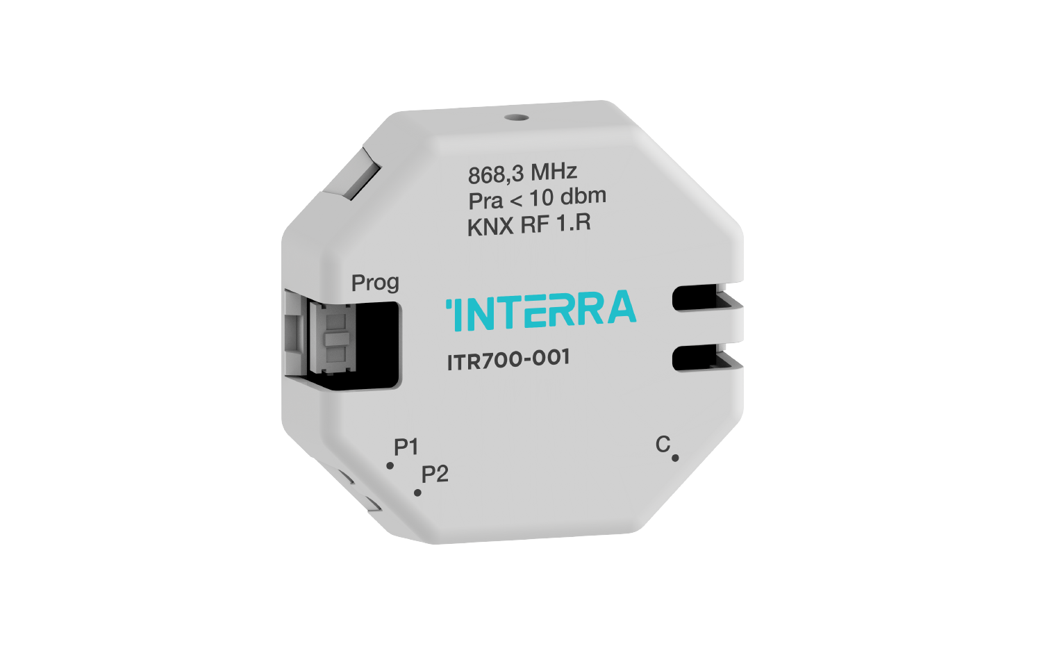2-Kanałowy Interfejs KNX RF z Przyciskiem