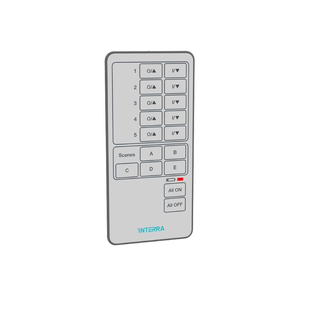 KNX Remote Controller for RF Actuators