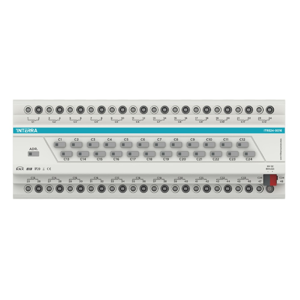 KNX Combo Actuator - 24 Channel