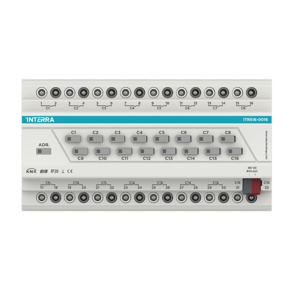KNX Combo Actuator - 16 Channel
