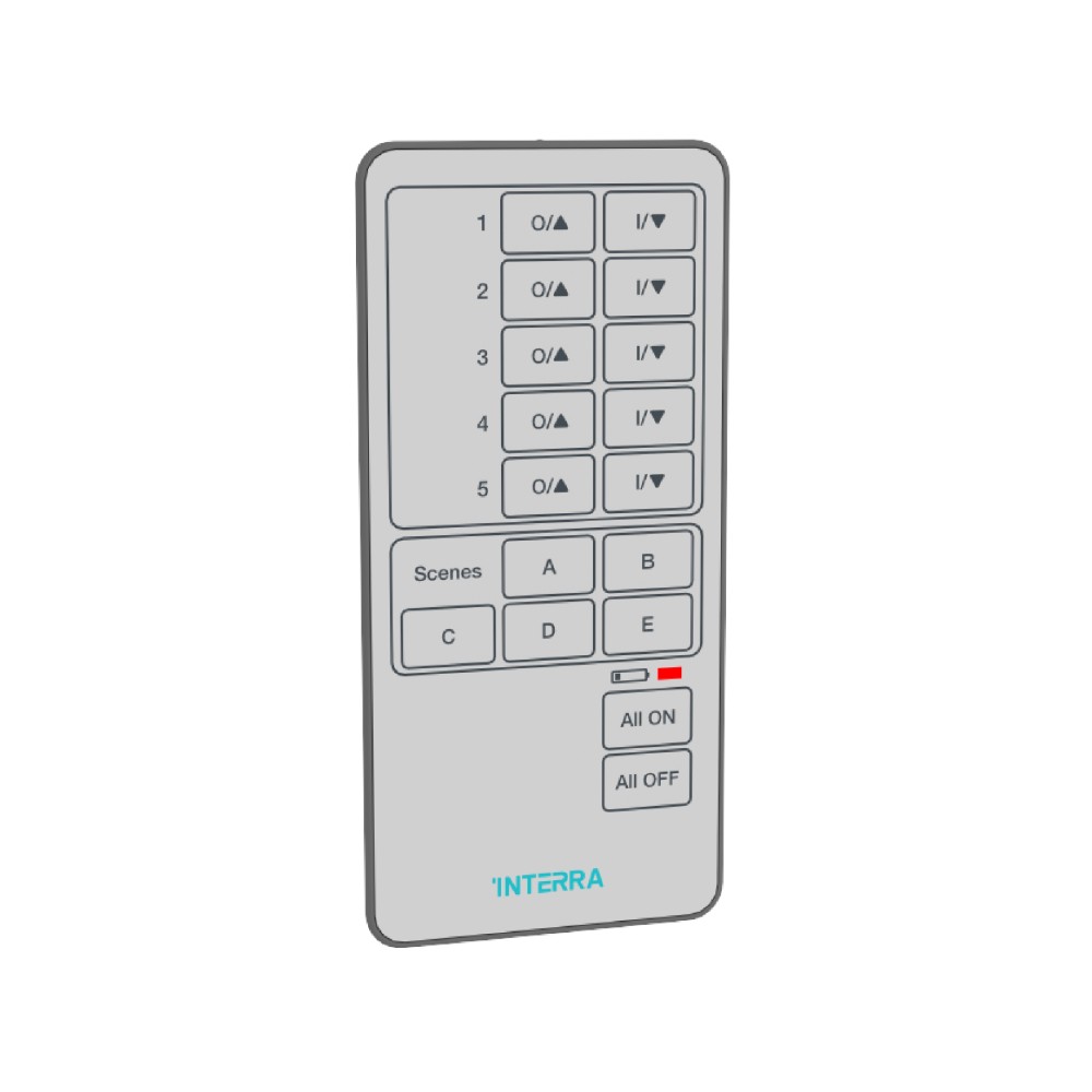 KNX Remote Controller for RF Actuators