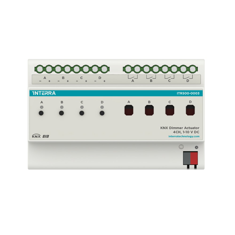 KNX Ballast Controller - 4 Ch (1-10V DC)