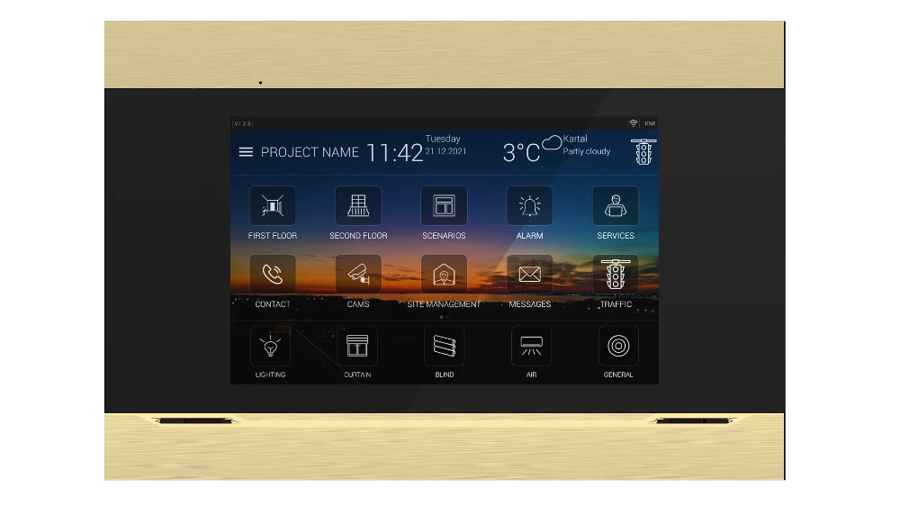 Interra 4 - 10.1'' KNX Touch Panel