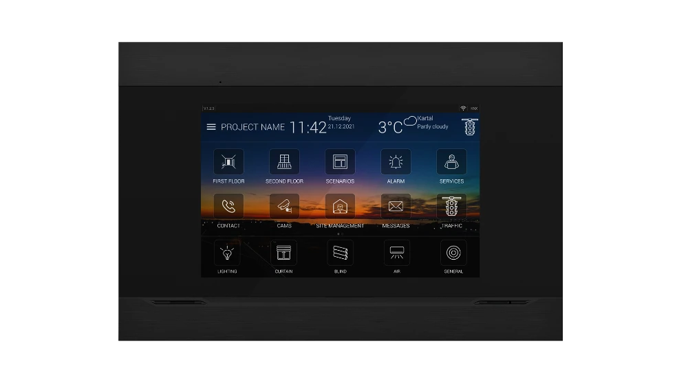 Interra 4 - 7" KNX Touch Panel