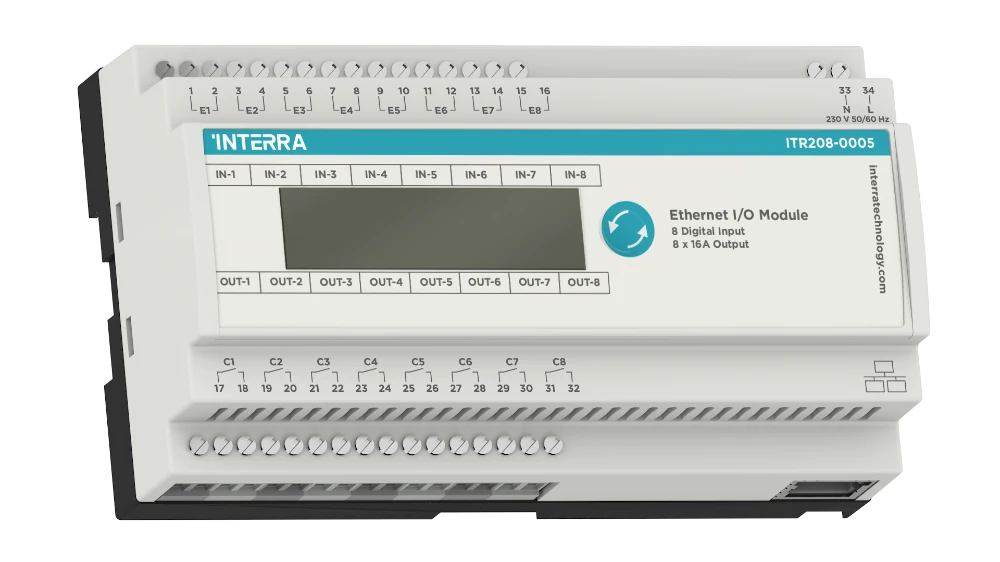 8 Channel Ethernet I/O Module
