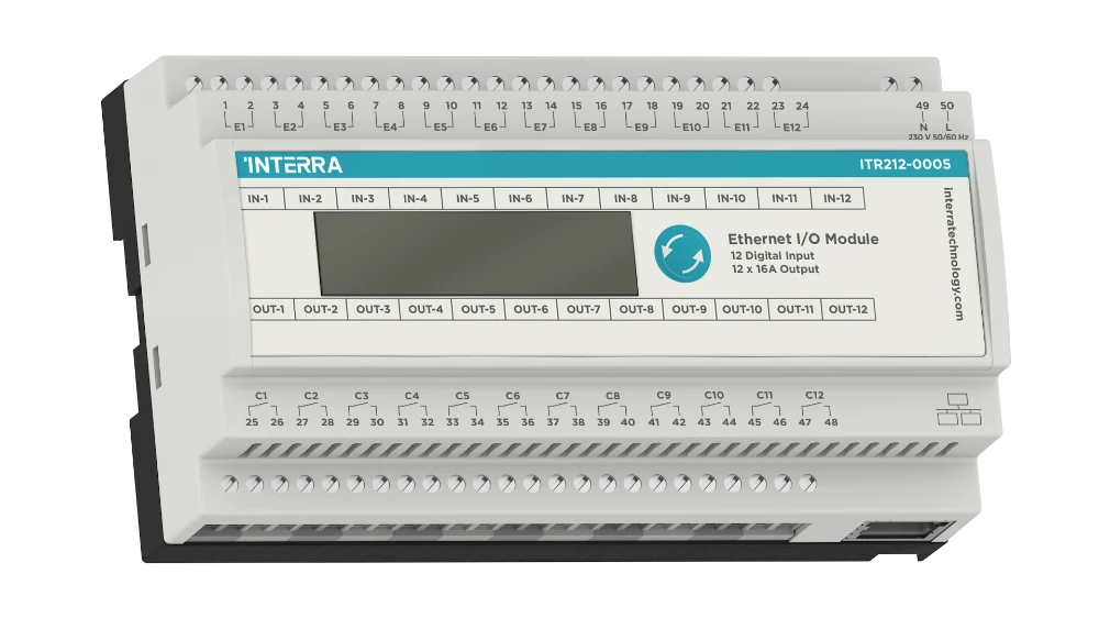 12 Channel Ethernet I/O Module