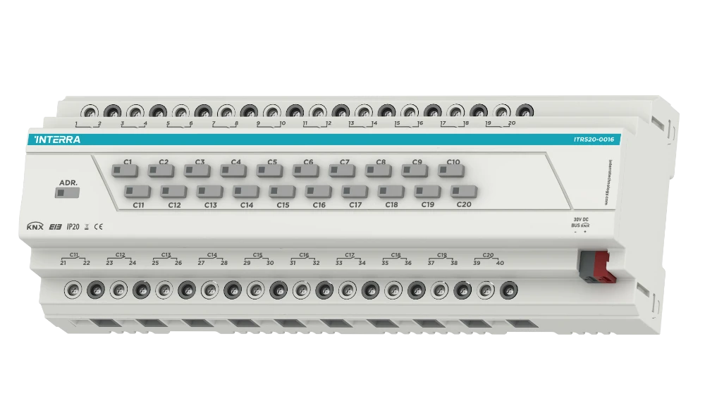 KNX Combo Actuator - 20 Channel