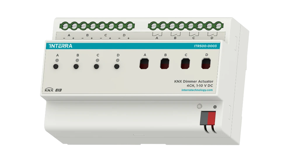 KNX Ballast Controller - 4 Ch (1-10V DC)