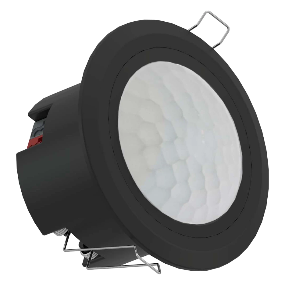 Wide Range KNX Presence Multi Sensor w/ Thermostat - Black