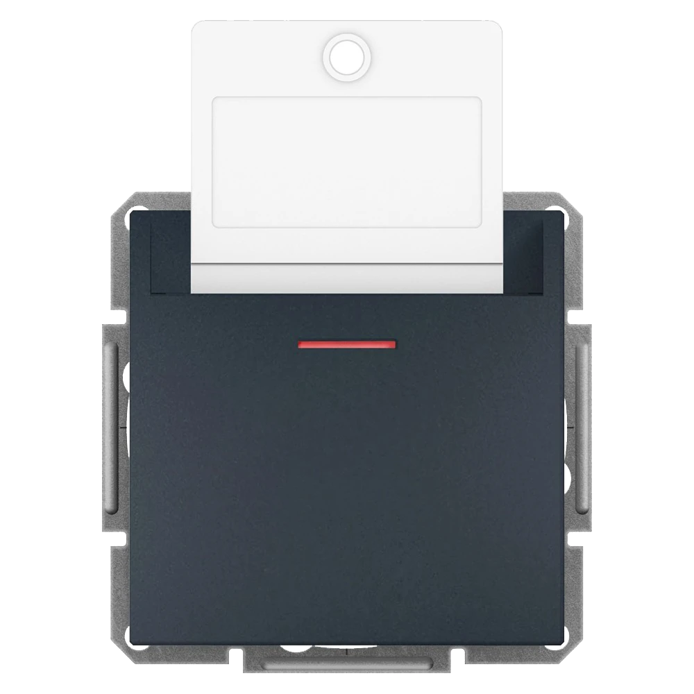 Hotel Key Card Switch with Locator Light - Anthracite