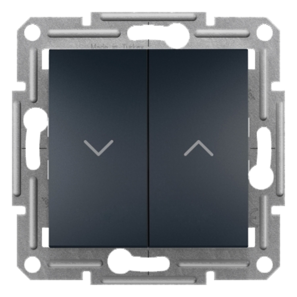 Roller Blind Switch - Anthracite