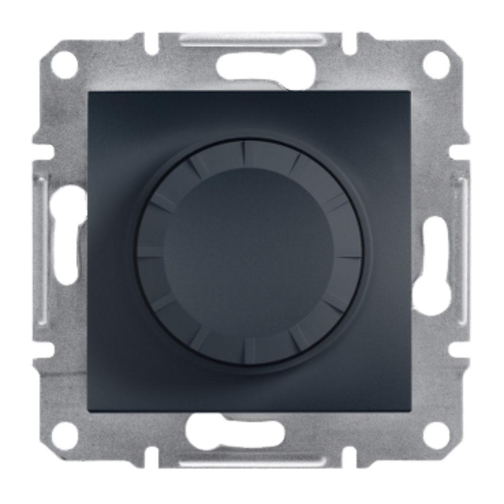 Rotary Dimmer, 600 VA, 2-way - Anthracite