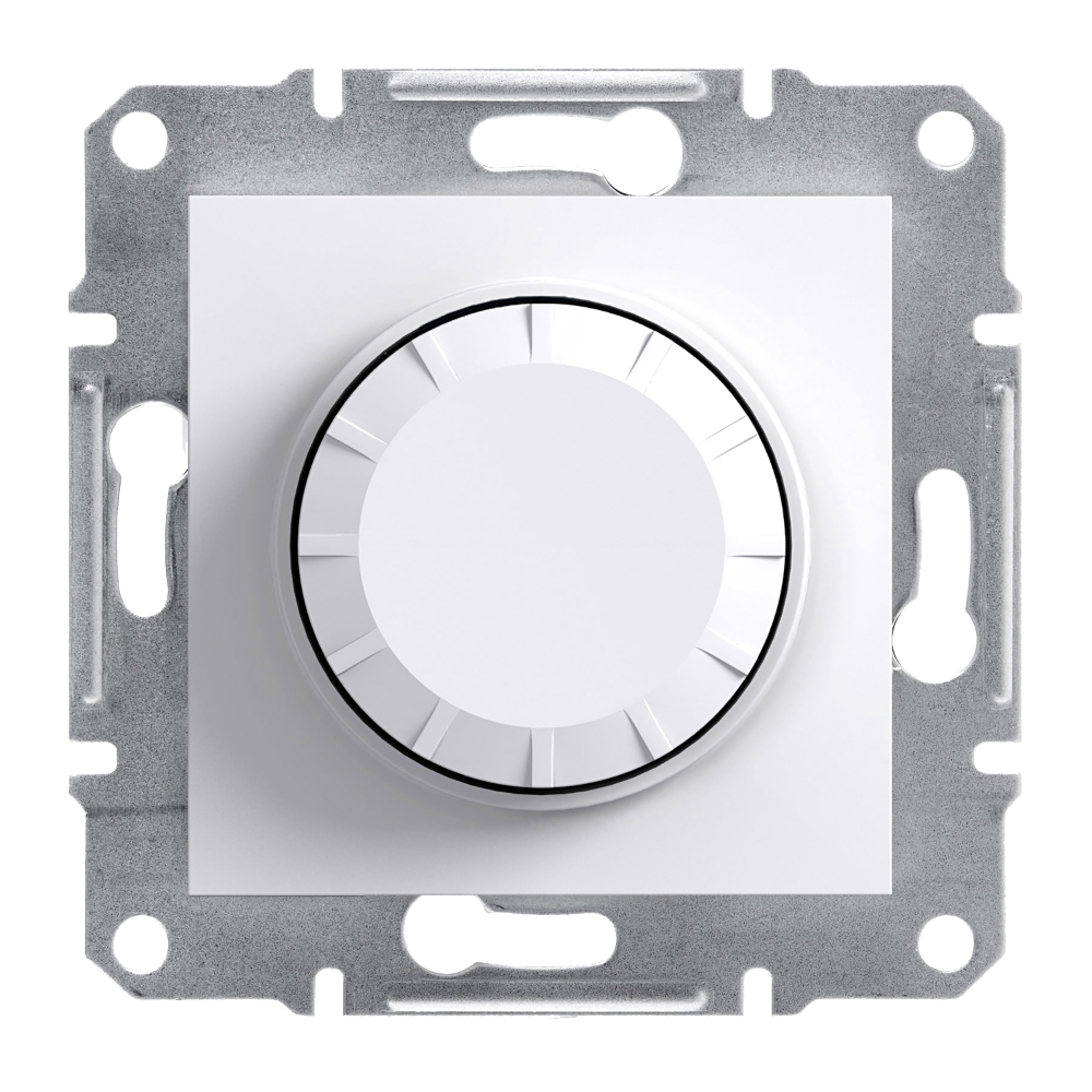 Rotary Dimmer, 600 VA, 2-way - White