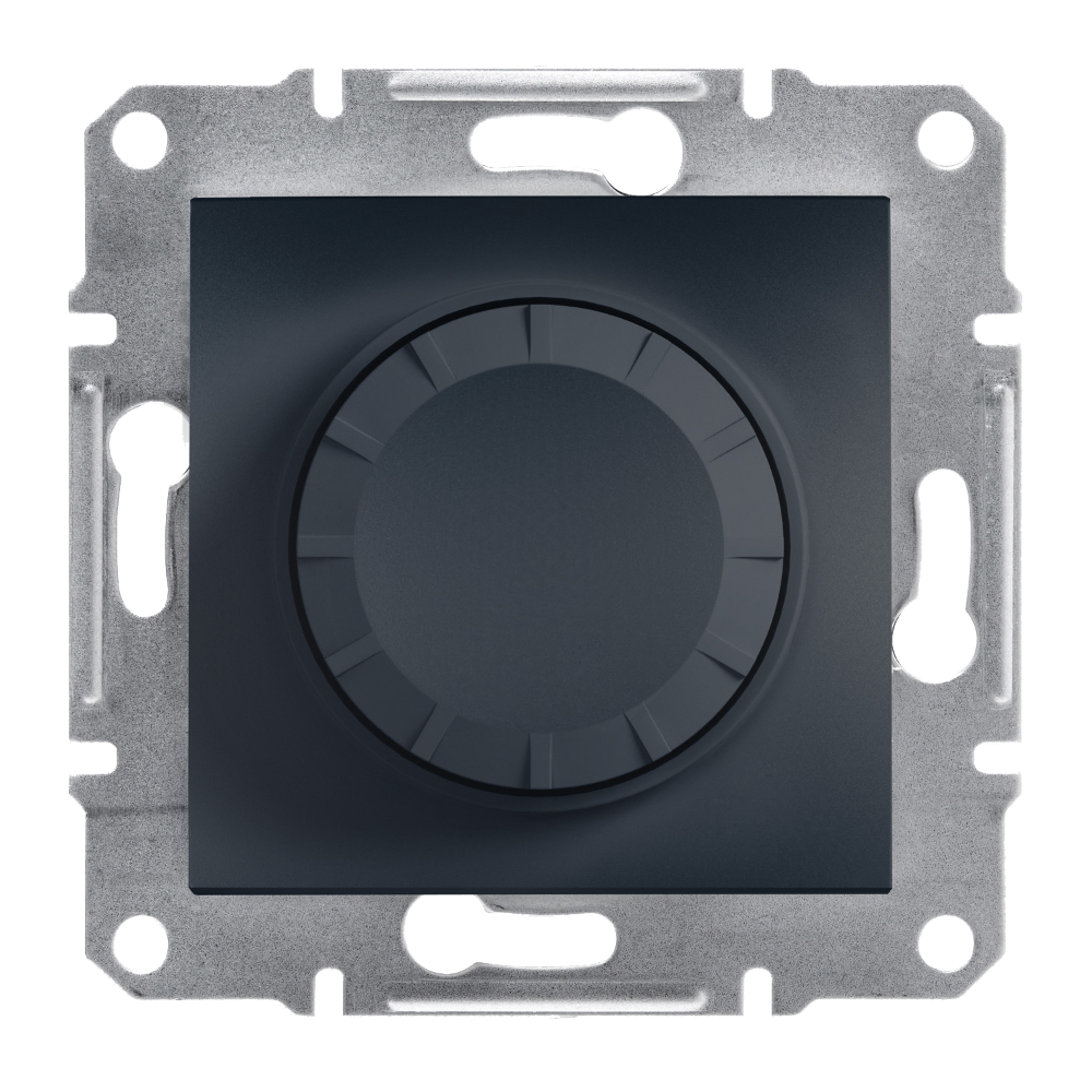Rotary Dimmer with Locator Lamp, 600 VA, 2-way - Anthracite