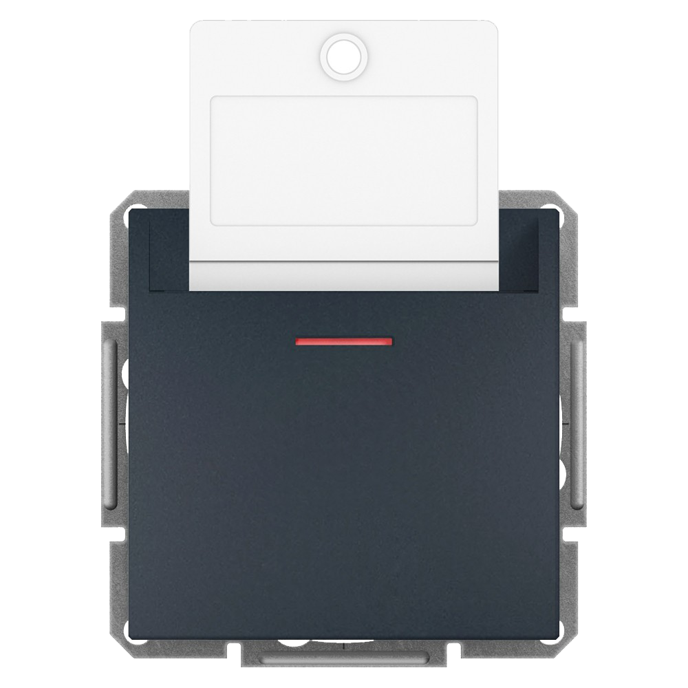 Hotel Key Card Switch with Locator Light - Anthracite