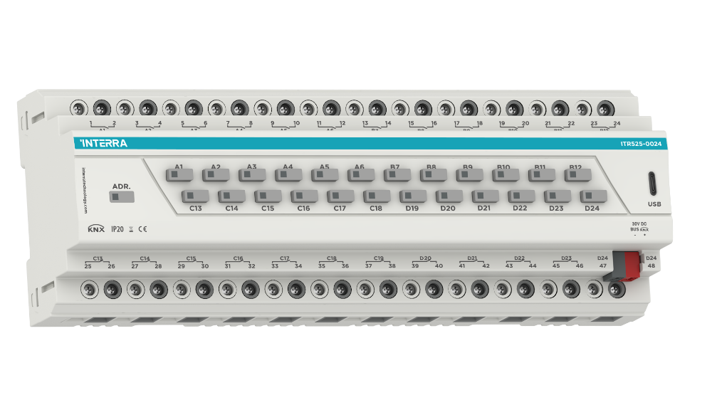 KNX Combo+ Switch Actuator - 24 Channel