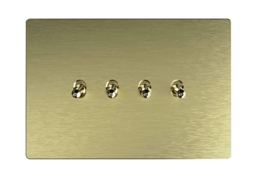 4M 4x Toggle – Aluminium Gold