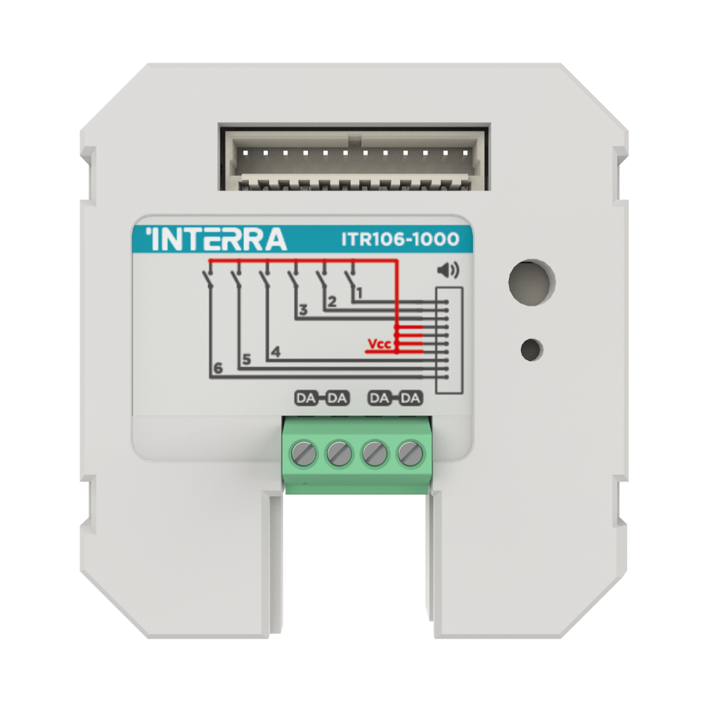 DALI-2 Push Button 6 Channel