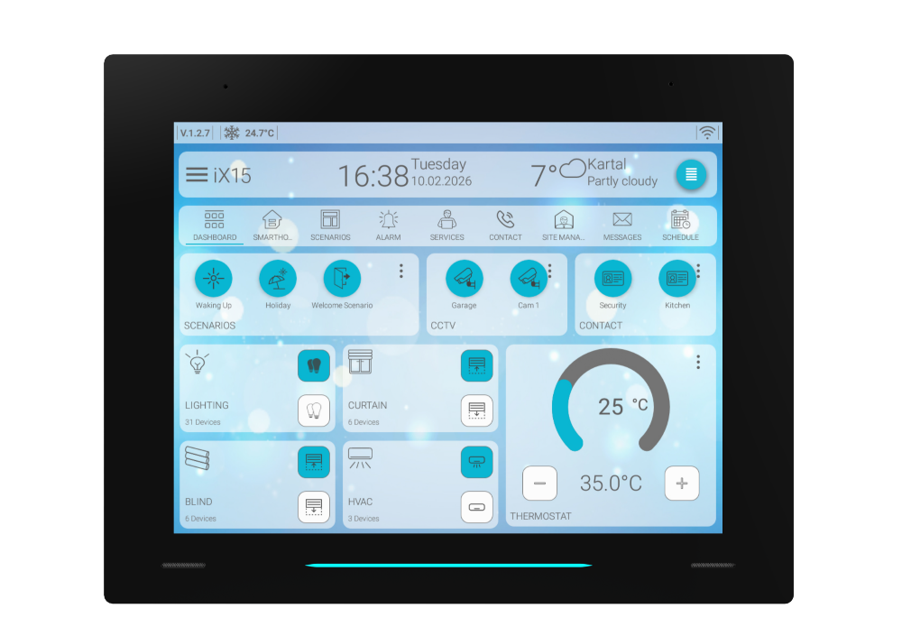 iX15 - KNX Touch Panel