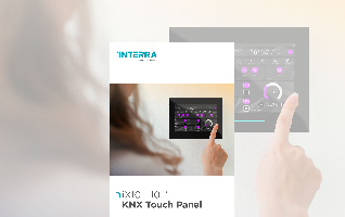 iX10 KNX Touch Panel Flyer